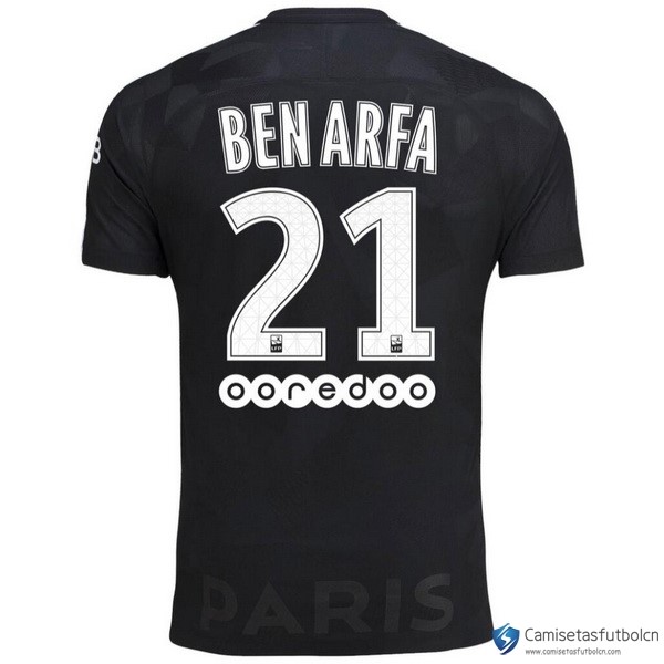 Camiseta Paris Saint Germain Tercera equipo Ben Arfa 2017-18